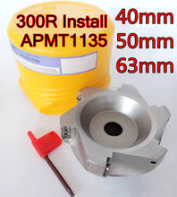 BAP-300R, 40mm, 50mm, 63mm, APMT1135, plato para cúter de fresado 2024 - compra barato