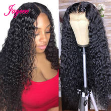 Perucas lace front onduladas, cabelo humano peruano, encaracolado, molhado, ondulado 2024 - compre barato