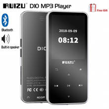 2021 RUIZU D10 Bluetooth 4,0 Mp3 плеер Музыкальный плеер 8 Гб металлический нажатием кнопки музыкальный плеер PK Бенджи k11 2024 - купить недорого