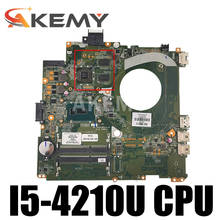 Placa base de ordenador portátil HP Pavillion 14-P, placa base DAY11AMB6E0 Core SR1EF, I5-4210U, probada en N15S-GT-S-A2, DDR3 2024 - compra barato