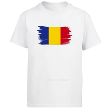Футболка мужская оверсайз, рубашка с принтом румынского флага, Национальный футболка Бухареста, хипстерская кофта 2024 - купить недорого