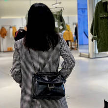 Women Handbag 2019 Chain PU Leather Menssenger Bag Soft Black Hobo Bag Female Shoulder Bags Large Capacity Shopper Tote Purse 2024 - buy cheap