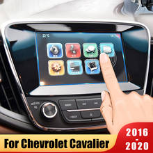 Для Chevrolet Cavalier 2016 2017 2018 2019 2020 закаленное стекло Автомобильная навигационная защита экрана ЖК-сенсорный дисплей пленка наклейка 2024 - купить недорого