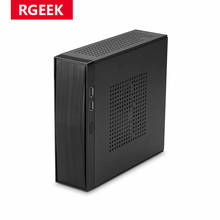 RGEEK C01 SECC Chassis Small Industrial Desktop Computer Case PSU HTPC Mini itx pc with Power Supply 2024 - buy cheap