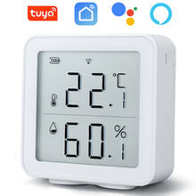 Tuya WiFi Sensor Timer Temperature And Humidity Sensor Smart Home Work With Alexa Google Home Assistant 2024 - buy cheap