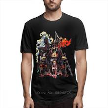 Gurren Lagann-Camiseta de diseño fresco para hombre, camiseta de verano con estampado 3D, Camiseta de algodón puro de talla grande 2024 - compra barato