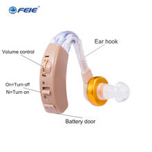 Инновационные продукты из Китая уха апарат FEIE бежевый Aparelho Auditivo с чистым звуком S-8b слуховой аппарат, дешевая цена, бесплатная доставка 2024 - купить недорого
