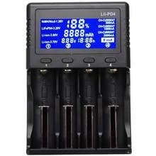 1pc 4 Slot Battery Charger Rechargerable Batteries Chargers  Smart LCD Battery Charger for Li-ion Ni-MH Ni-Cd Batteries 2024 - buy cheap