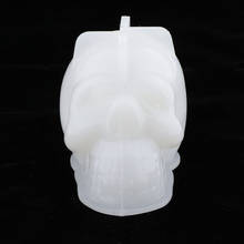 DIY Silicone Mold Skull Shape Candle Soap Baking Mould Resin Casting Tools 2024 - buy cheap