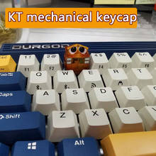 KT Mechanical Keyboard Custom Handmade Resin Tribe Robot Keycap Gift Keycap Game Accessories Replacement Keyboard Cap 2024 - buy cheap