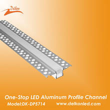 57*14mm Trimless Recessed Plaster LED Profile,Spotless LED Strip Aluminum Channel Extrusion for Interior Lighting 2024 - buy cheap