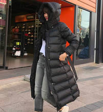 New 90% White Duck Down Coats Female Hooded Winter Women Parkas Fashion 2020 Women Down Jacket Long Coat 2024 - buy cheap