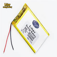 Batería de polímero de litio de 3,7 V batería de energía de 263348 V enchufe MP3 MP4 MP5 juguetes Bluetooth batería de 350MAH 2024 - compra barato