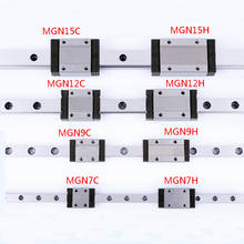 MGN12 MGN9 MGN15 MGN7 100 200 250 300 350 400 450 500 550 600 700 800 mm linear rail guide + MGN12H MGN9H MGN12C MGN15H carri 2024 - buy cheap