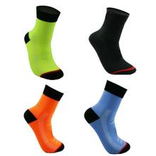 Calcetines largos Unisex para ciclismo, medias de tubo, transpirables, para correr, baloncesto, MTB 2024 - compra barato