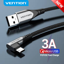 Vention Micro USB кабель для быстрой зарядки USB кабель 3A Micro USB кабель для передачи данных для Samsung S7 S6 Note мобильный телефон Micro USB шнур 2024 - купить недорого