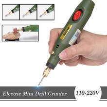 110-220V Grinder Tool Mini Dremel Drill Electric Grinding Set for Milling Polishing Drilling Cutting Engraving Pen 2024 - buy cheap