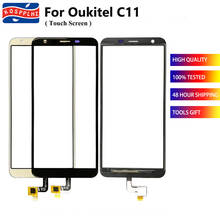 100% New For Oukitel C11 Touch Screen Outer Glass Panel Touchscreen Lens 5.5" For Oukitel C11 Pro C11Pro Cell Phone Touchscreen 2024 - buy cheap