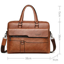 Новая мужская сумка из искусственной кожи в британском ретро-стиле, Повседневная модная стильная многофункциональная сумочка большой вместимости, высокое качество 2024 - купить недорого