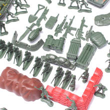 290 Pieces Army Base Set WWII Playset 4cm Army Men Action Figures & Accessories - Tanks Warplanes & More 2024 - buy cheap