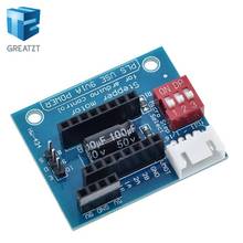 GREATZT 3D Printer Stepper Motor Driver Control Extension Shield Board For A4988 DRV8825 2024 - купить недорого