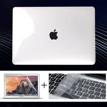 Laptop Case for Apple Macbook Air 13/11/MacBook Pro 13/16/15 Inch Transparent hard shell +Screen Protector +Keyboard Cover 2024 - buy cheap