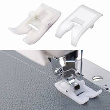 Prensatelas de cuero antiadherentes para máquina de coser, accesorios para el hogar, Zigzag, color blanco, 5BB5129 2024 - compra barato