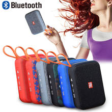 Altavoz Bluetooth portátil para exteriores, Subwoofer inalámbrico de graves, resistente al agua, Boombox AUX, TF, USB, estéreo, caja de música 2024 - compra barato