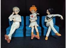 16CM SEGA Promised Neverland Ray Norman Emma Figure Promised Neverland Sofa PVC Action figure Model Toys doll gifts #211 2024 - buy cheap