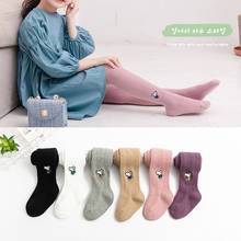 Bobora Girl Tights Baby Stockings Autumn Baby Tights Winter Warm Child Pantyhose Cotton Pants Candy Color Cute Girls Trousers 2024 - buy cheap