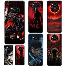 Berserk tripas capa de anime, para xiaomi mi 11 ultra note 10 lite mi 9t 10t pro, para poco m3 x3 pro f1 f2 f3 2024 - compre barato