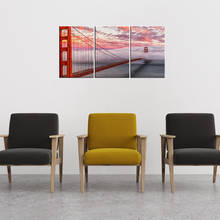 Golden Gate Bridge In Fog San Francisco Living Room Wall Art Landscape Picture HD Print Canvas Painting for Office Wall Decor 2024 - buy cheap