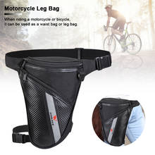 Motocross Racing Leg Bag For WOSAWE Large Capacity Wear-resistant Adjustable Edge Oxford Cloth Waist Bag For Riding Travel 2024 - buy cheap