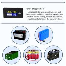 Univerisal Battery Capacity Indicator 12V 24V 36V 48V 60V 72V 10-100V Li-ion Lifepo4 Lead Acid Battery Monitor 2024 - buy cheap