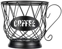 Soporte para cápsulas de café, cesta de hierro para Nespresso, cápsulas Gusto Dolce, oficina, café, cocina, organizador, estante de almacenamiento 2024 - compra barato