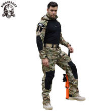 Sinairsoft-equipamento militar de combate, uniforme tático de combate, roupa esportiva, multicamadas de caça, para airsoft, camuflagem sniper 2024 - compre barato