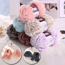 50g/Roll Faux Fur Yarn Hair Mohair Wool Cashmere for Hand Knitting Crochet Sweater Thread Baby Clothes Scarf Fluffy Mink Yarn 2024 - buy cheap
