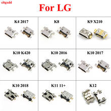 10 шт. для LG K9 X210 LM-X210EM K420 K428 K10 2018 2017 2016 K11 X410E K8 K4 K12 Micro USB 5P разъем для подключения зарядного устройства 2024 - купить недорого