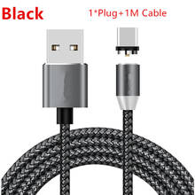 Magnetic Cable Braided LED Type C Micro USB magnetic usb charging Cabo for Apple iphone X 7 8 6 Xs Max XR Samsung s9 S8 8X cord 2024 - buy cheap