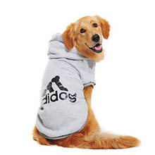 Cão de estimação hoodie inverno quente roupas do cão acolchoado colete casaco para pequeno médio grande cães pug chihuahua ropa para perros 2024 - compre barato