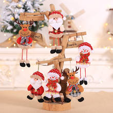 New Small dolls Christmas tree decorations pendant Christmas day children's small gifts hanging lanyard dolls 2024 - buy cheap