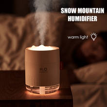 500ML Air Humidifier Snow Mountain Style USB Desktop Night Light Large Fog Mist Maker Mute Bedroom Water Diffuser 2024 - buy cheap