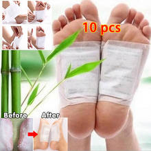 10 Pcs/Pack Detox Foot Patches Pads Weight Loss Slimming Cleansing Herbal Body Health Adhesive Pads Remove Toxin Foot Care TSLM1 2024 - buy cheap