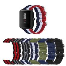 Correa de nailon para reloj inteligente Xiaomi, pulsera de Color para Huami Amazfit Stratos Pace 3 2 Gtr de 47mm 2024 - compra barato