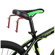 Soporte de botella de agua doble de aleación de aluminio, estante adaptador de jaula para asiento trasero de bicicleta, sillín de ciclismo 2024 - compra barato