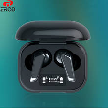 Fones de ouvido bluetooth 5.0 tws, sem fio, com display de led, controle de toque, cancelamento de ruído, estéreo, com microfone 2024 - compre barato