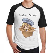 Мужская хлопковая футболка с принтом Pantsu-Sama, новая крутая футболка, штаны Oreimo 2024 - купить недорого