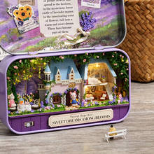 Casa de boneca em miniatura para crianças, brinquedo miniatura para casa de bonecas, presente de aniversário e brinquedo especial 2024 - compre barato