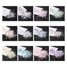 Crystal Epoxy Resin Mold Filling Filler DIY Nail Art Stickers Decoration Mixed PET Glitter Sequins 2024 - buy cheap