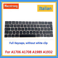 Original NEW A1706/A1707/A1708 Keycaps Italian for Macbook Pro/Air 13" A1989/A1990/A1932 A2141 Key Italy Replacement Keyboard 2024 - buy cheap